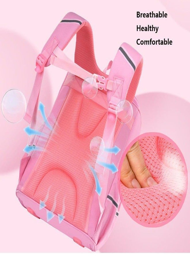 SHOPECOM Kids School Bag Shoulder Bags for Girls and Boys Rainbow Laptop Bag Water-Resistant Lightweight Daypack Girls & Boys Large Capacity Double Shoulder with Compartments Lunch Bag multicolour - Image 2